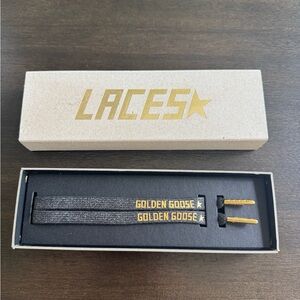 Golden Goose
Unisex Lurex & Gold Tone Sneaker Lace Kit